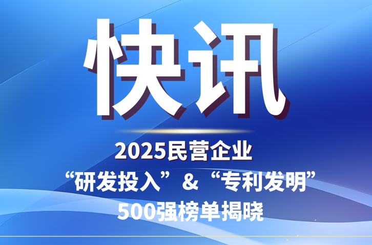 AG旗舰厅电子入选2025民企“研发投入”与“发明专利”500强双榜单